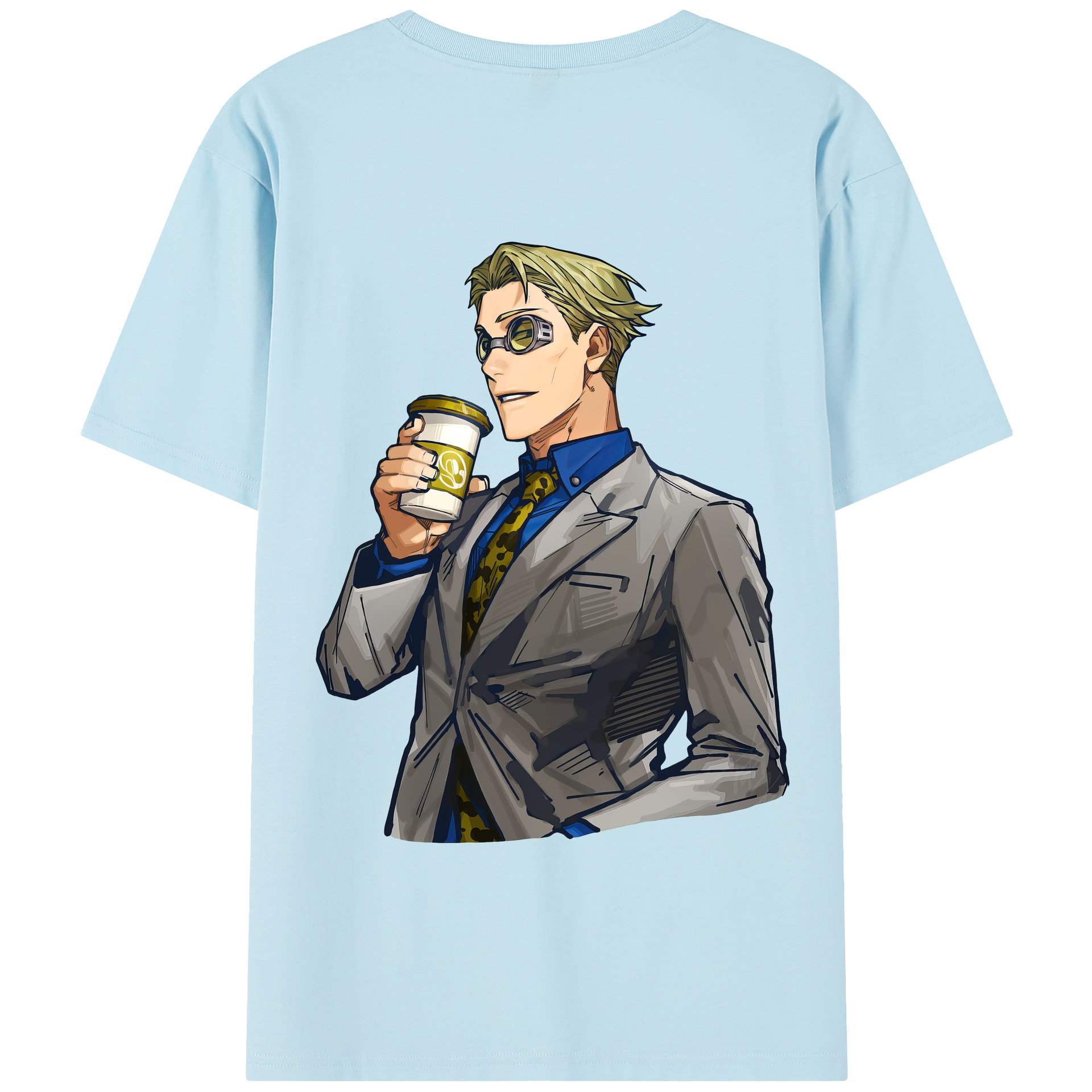 （画像用） 呪術廻戦 Jujutsu Kaisen 綿100％半袖Tシャツ（背面プリント）